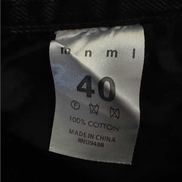 MNML black carpenter jeans - Picture 4 of 7